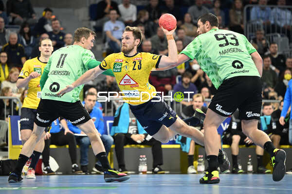 Handball I Herren I Saison 2022-2023 I Liqui Moly Handballbundesliga I 14. Spieltag I Rhein-Neckar Löwen - Füchse Berlin I 24.11.2022