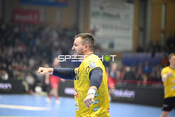 Handball I Herren I Saison 2022-2023 I DHB-Pokal I Achtelfinale I MT Melsungen - Rhein-Neckar Löwen I 21.12.2022 Jubel von Jannik Kohlbacher (80, Rhein-Neckar Löwen)
Ort: Kassel, Germany
Datum: 21.12.2022 - Jubel von Jannik Kohlbacher