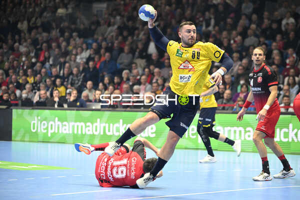 Handball I Herren I Saison 2022-2023 I DHB-Pokal I Achtelfinale I MT Melsungen - Rhein-Neckar Löwen I 21.12.2022