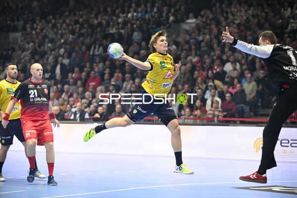 Handball I Herren I Saison 2022-2023 I DHB-Pokal I Achtelfinale I MT Melsungen - Rhein-Neckar Löwen I 21.12.2022