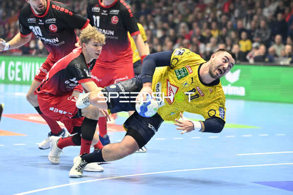 Handball I Herren I Saison 2022-2023 I DHB-Pokal I Achtelfinale I MT Melsungen - Rhein-Neckar Löwen I 21.12.2022