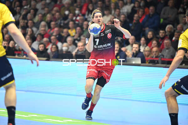 Handball I Herren I Saison 2022-2023 I DHB-Pokal I Achtelfinale I MT Melsungen - Rhein-Neckar Löwen I 21.12.2022 Aidenas Malasinkas (#7, MT Melsungen)
Ort: Kassel, Germany
Datum: 21.12.2022