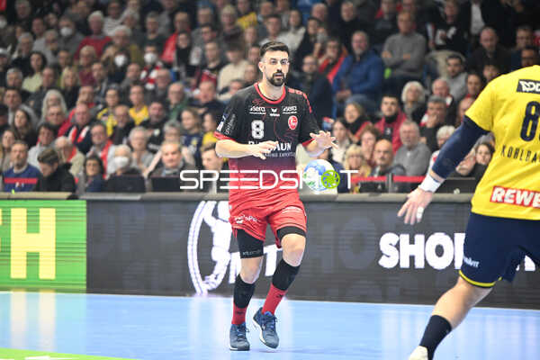 Handball I Herren I Saison 2022-2023 I DHB-Pokal I Achtelfinale I MT Melsungen - Rhein-Neckar Löwen I 21.12.2022 Augustin Casado (#8, MT Melsungen)
Ort: Kassel, Germany
Datum: 21.12.2022 - David Späth