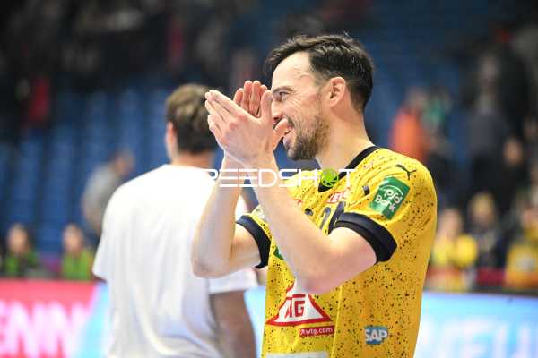 Handball I Herren I Saison 2022-2023 I DHB-Pokal I Achtelfinale I MT Melsungen - Rhein-Neckar Löwen I 21.12.2022 Jubel von Patrick Groetzki (24, Rhein-Neckar Löwen)
Ort: Kassel, Germany
Datum: 21.12.2022 - Jubel von Patrick Groetzki