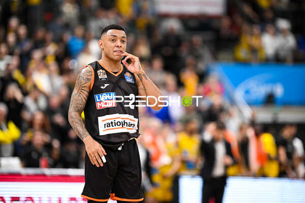 Basketball I Herren I Saison 2022-2023 I easyCredit BBL I 11. Spieltag I MHP Riesen Ludwigsburg - ratiopharm Ulm I 27.12.2022 Yago Mateus Dos Santos (2, ratiopharm Ulm)
Ort: Ludwigsburg, Germany
Datum: 27.12.2022 - Yago Mateus Dos Santos