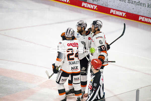 Eishockey I Herren I Saison 2022-2023 I Penny DEL I 47. Spieltag I SC Bietigheim-Bissingen Steelers - Löwen Frankfurt I 27.01.2023