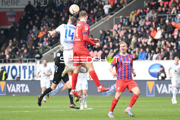 Fußball I Herren I Saison 2022-2023 I 2. Bundesliga I 18. Spieltag I 1. FC Heidenheim 1846 - F.C. Hansa Rostock I 28.01.2023