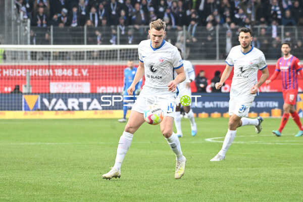 Fußball I Herren I Saison 2022-2023 I 2. Bundesliga I 18. Spieltag I 1. FC Heidenheim 1846 - F.C. Hansa Rostock I 28.01.2023