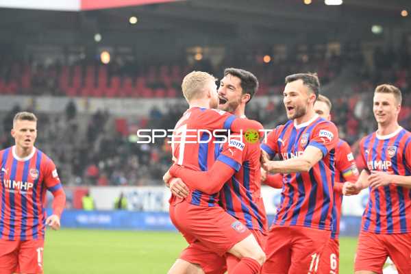 Fußball I Herren I Saison 2022-2023 I 2. Bundesliga I 18. Spieltag I 1. FC Heidenheim 1846 - F.C. Hansa Rostock I 28.01.2023
