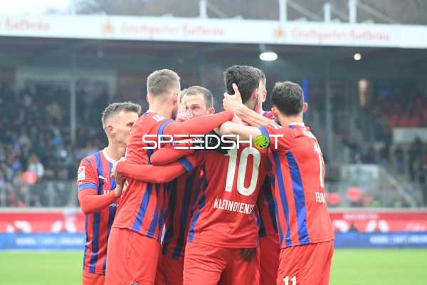 Fußball I Herren I Saison 2022-2023 I 2. Bundesliga I 18. Spieltag I 1. FC Heidenheim 1846 - F.C. Hansa Rostock I 28.01.2023