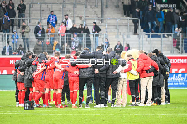 Fußball I Herren I Saison 2022-2023 I 2. Bundesliga I 18. Spieltag I 1. FC Heidenheim 1846 - F.C. Hansa Rostock I 28.01.2023 Mannschaftskreis (1. FC Heidenheim )
Ort: Heidenheim, Germany
Datum: 28.01.2023