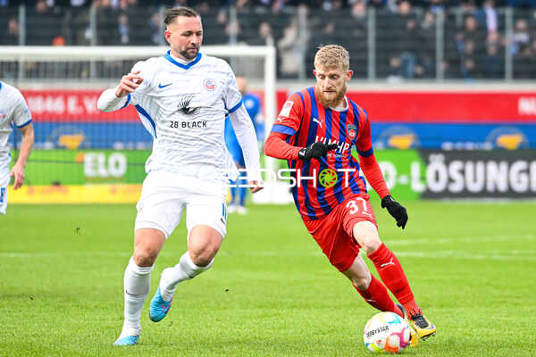 Fußball I Herren I Saison 2022-2023 I 2. Bundesliga I 18. Spieltag I 1. FC Heidenheim 1846 - F.C. Hansa Rostock I 28.01.2023