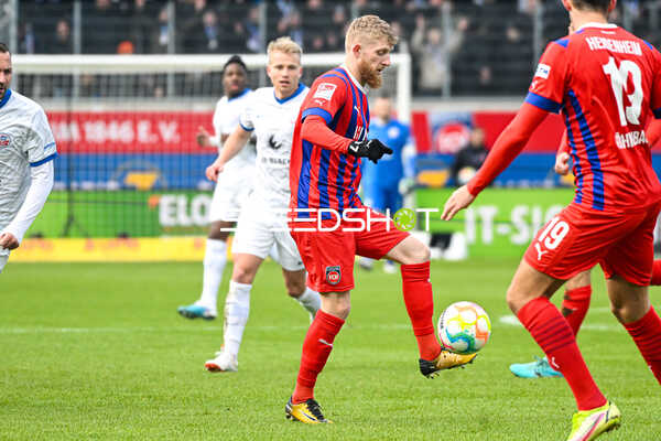 Fußball I Herren I Saison 2022-2023 I 2. Bundesliga I 18. Spieltag I 1. FC Heidenheim 1846 - F.C. Hansa Rostock I 28.01.2023