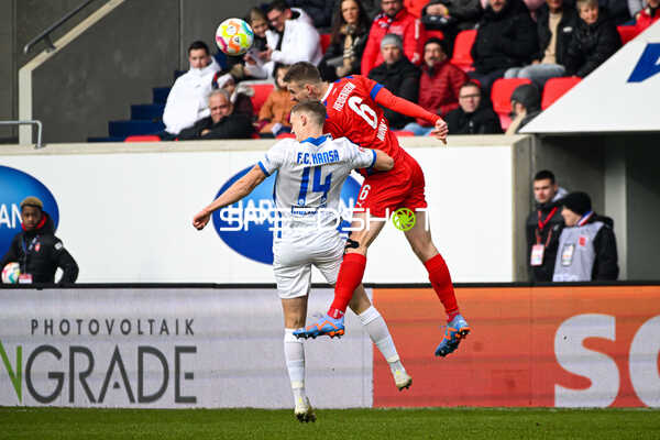 Fußball I Herren I Saison 2022-2023 I 2. Bundesliga I 18. Spieltag I 1. FC Heidenheim 1846 - F.C. Hansa Rostock I 28.01.2023