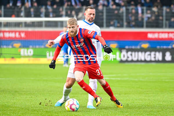 Fußball I Herren I Saison 2022-2023 I 2. Bundesliga I 18. Spieltag I 1. FC Heidenheim 1846 - F.C. Hansa Rostock I 28.01.2023