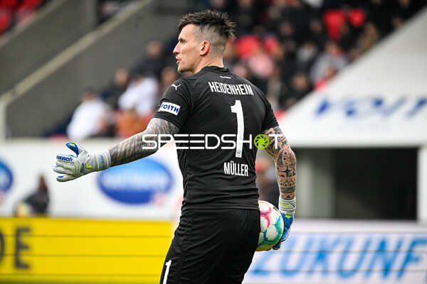 Fußball I Herren I Saison 2022-2023 I 2. Bundesliga I 18. Spieltag I 1. FC Heidenheim 1846 - F.C. Hansa Rostock I 28.01.2023