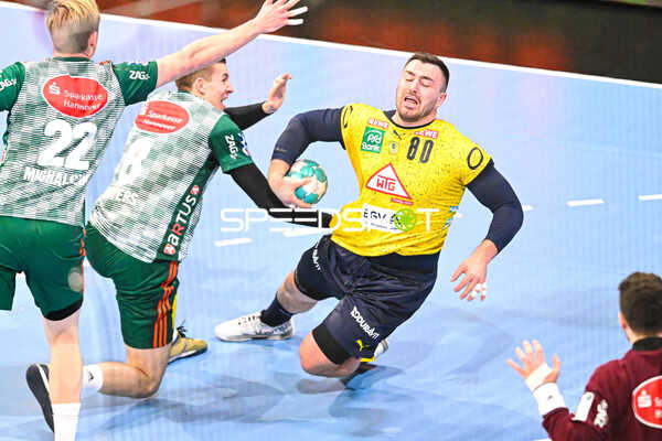 Handball I Herren I Saison 2022-2023 I DHB-Pokal I Viertelfinale I TSV Hannover-Burgdorf - Rhein-Neckar Löwen I 04.02.2023