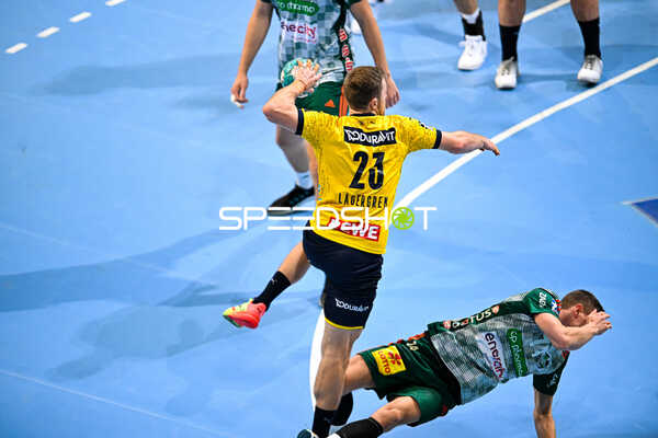 Handball I Herren I Saison 2022-2023 I DHB-Pokal I Viertelfinale I TSV Hannover-Burgdorf - Rhein-Neckar Löwen I 04.02.2023