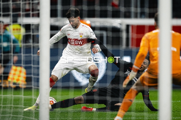 Zweikampf vor dem Tor