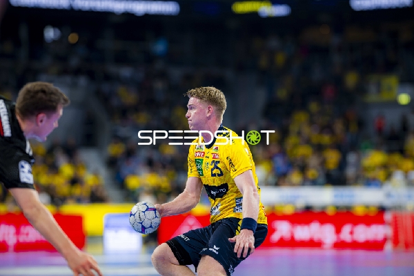 Haukur Thrastarson (25; Rhein Neckar Löwen) in Aktion