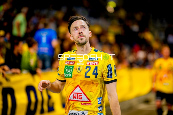 Spielerblick nach oben Patrick Groetzki (24;Rhein Neckar Löwen)