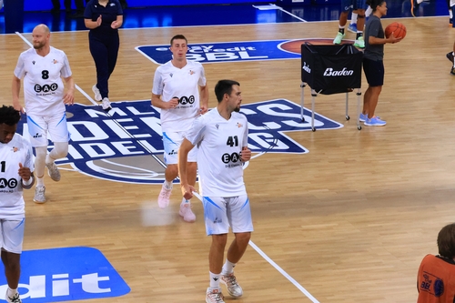 easyCredit BBL: Aufwärmen vor dem Spiel