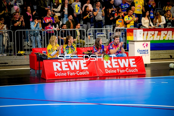 Handball I Herren I Saison 2024-2025 I Daikin HBL I 27. Spieltag I Rhein-Neckar Löwen - DHfK Leipzig I 24.04.2025
