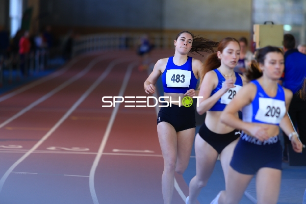 Leichtathletik-Läuferinnen in Aktion