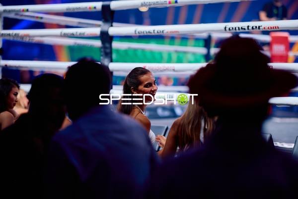 Ringside Zone beim Boxevent