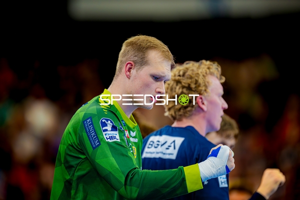 Torwartaktion David Späth (29;Rhein Neckar Löwen)