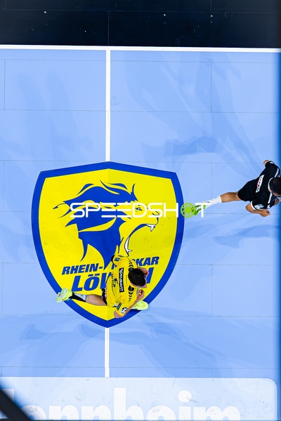 Spieler in der Halle