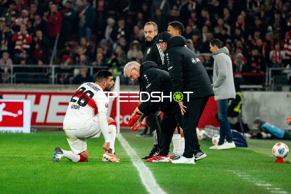 Spieler am Spielfeldrand