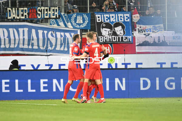 Fußball I Herren I Saison 2022-2023 I 2. Bundesliga I 20. Spieltag I 1. FC Heidenheim - Hamburger SV I 11.02.2023