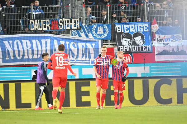 Fußball I Herren I Saison 2022-2023 I 2. Bundesliga I 20. Spieltag I 1. FC Heidenheim - Hamburger SV I 11.02.2023