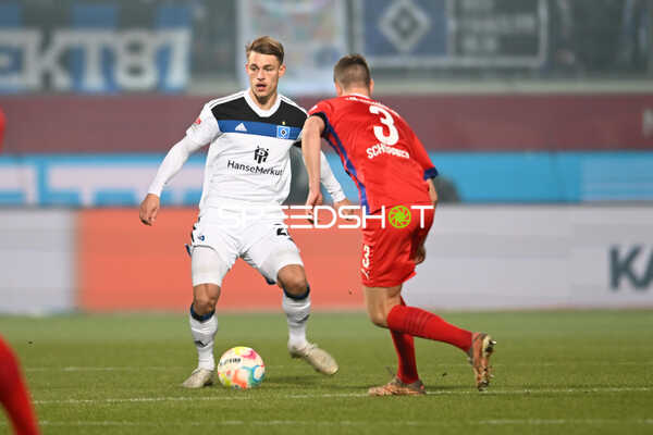 Fußball I Herren I Saison 2022-2023 I 2. Bundesliga I 20. Spieltag I 1. FC Heidenheim - Hamburger SV I 11.02.2023