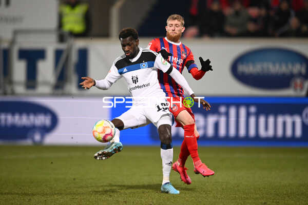 Fußball I Herren I Saison 2022-2023 I 2. Bundesliga I 20. Spieltag I 1. FC Heidenheim - Hamburger SV I 11.02.2023