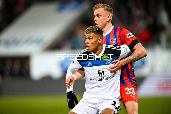 Fußball I Herren I Saison 2022-2023 I 2. Bundesliga I 20. Spieltag I 1. FC Heidenheim - Hamburger SV I 11.02.2023