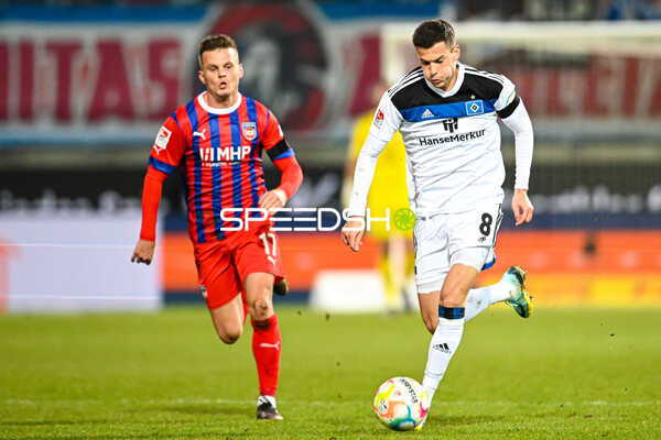 Fußball I Herren I Saison 2022-2023 I 2. Bundesliga I 20. Spieltag I 1. FC Heidenheim - Hamburger SV I 11.02.2023