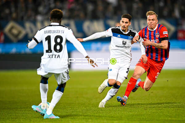 Fußball I Herren I Saison 2022-2023 I 2. Bundesliga I 20. Spieltag I 1. FC Heidenheim - Hamburger SV I 11.02.2023