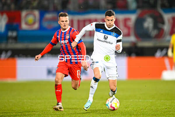 Fußball I Herren I Saison 2022-2023 I 2. Bundesliga I 20. Spieltag I 1. FC Heidenheim - Hamburger SV I 11.02.2023