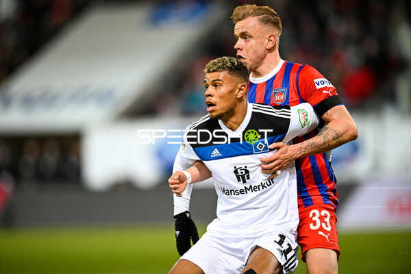 Fußball I Herren I Saison 2022-2023 I 2. Bundesliga I 20. Spieltag I 1. FC Heidenheim - Hamburger SV I 11.02.2023