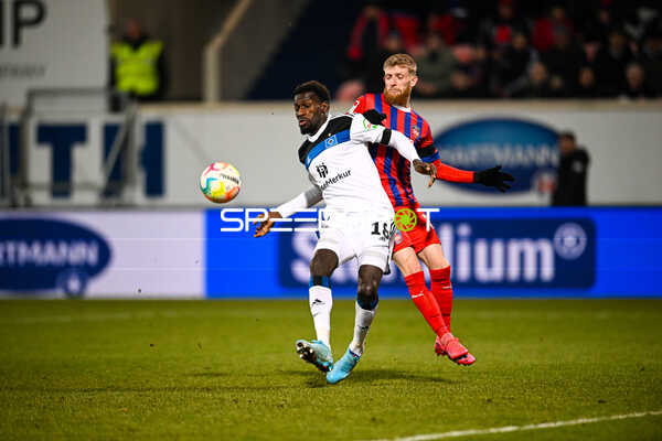 Fußball I Herren I Saison 2022-2023 I 2. Bundesliga I 20. Spieltag I 1. FC Heidenheim - Hamburger SV I 11.02.2023