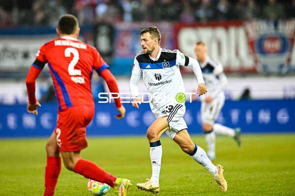 Fußball I Herren I Saison 2022-2023 I 2. Bundesliga I 20. Spieltag I 1. FC Heidenheim - Hamburger SV I 11.02.2023