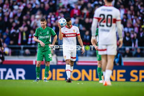 Fußball I Herren I Saison 2024-2025 I 1. Bundesliga I 20. Spieltag I VfB Stuttgart - Borussia Mönchengladbach I 01.02.2025
