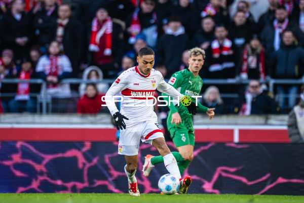 Fußball I Herren I Saison 2024-2025 I 1. Bundesliga I 20. Spieltag I VfB Stuttgart - Borussia Mönchengladbach I 01.02.2025