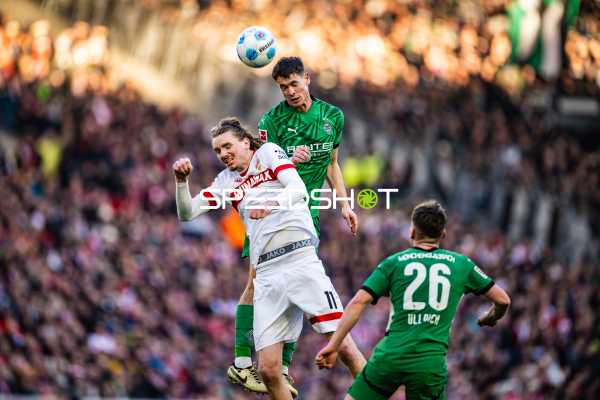 Fußball I Herren I Saison 2024-2025 I 1. Bundesliga I 20. Spieltag I VfB Stuttgart - Borussia Mönchengladbach I 01.02.2025