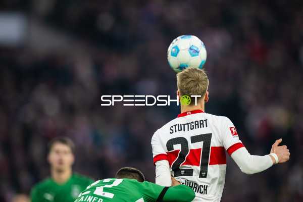 Fußball I Herren I Saison 2024-2025 I 1. Bundesliga I 20. Spieltag I VfB Stuttgart - Borussia Mönchengladbach I 01.02.2025