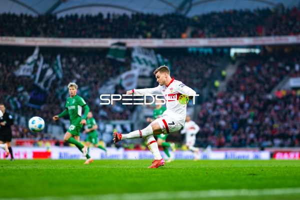 Fußball I Herren I Saison 2024-2025 I 1. Bundesliga I 20. Spieltag I VfB Stuttgart - Borussia Mönchengladbach I 01.02.2025