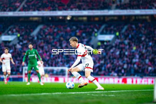 Fußball I Herren I Saison 2024-2025 I 1. Bundesliga I 20. Spieltag I VfB Stuttgart - Borussia Mönchengladbach I 01.02.2025