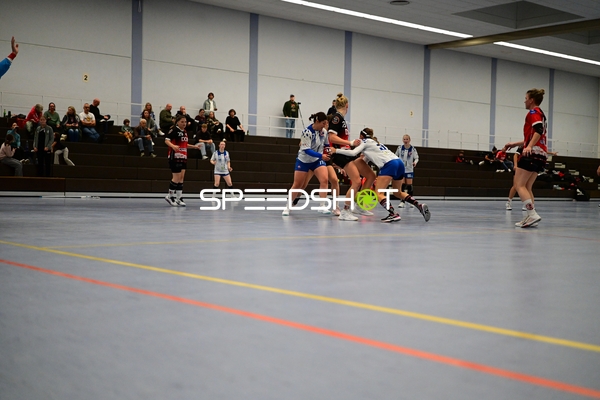 Kampf um den Ball bei TVE - Edinger Haie